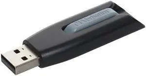 VERBATIM USB 3.0 V3 USB BLK 8GB- Part # 49171