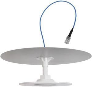 Wilson Electronics 314406 4G Commercial Indoor Omnidirectional Low-Profile Dome Cellular Antenna (With Reflector)