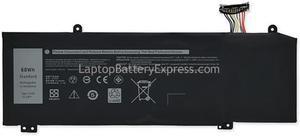 Xtend Brand Replacement For Dell 6YV0V Battery for 1F22N G5 15-5590 G7 17-7790 and Alienware M17 R2 models