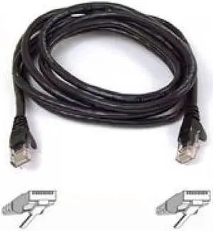 Belkin A3L781-10-BLK CAT5e PATCH CABLE RJ45M/RJ45M/10 BLACK