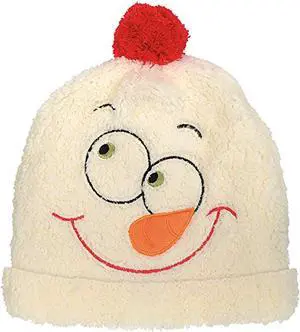 Department 56 Snowpinions Snowman with Funny Face Winter Hat Department 56 Snowpinions Snowman with Funny Face Winter Hat