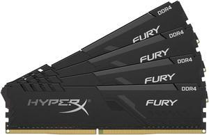 HyperX FURY 32GB 4 x 8GB DDR4 2666 PC4 21300 Desktop Memory Model HX426C16FB3K432