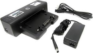 Hewlett Packard HP 2012 90W Docking Station A7E32UT#ABA for Notebook - Proprietary Interface - 4 x USB Ports - Network (RJ-45) - DVI - VGA - DisplayPort