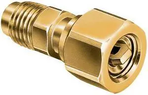 1/4" Access Valve Coupler,Brass JB INDUSTRIES A33004