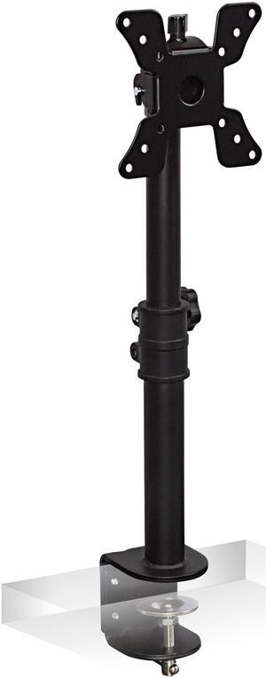 Mount-It! Vertical Monitor Desk Stand | Height Adjustable | Fits 19-30 Inch Computer Screens