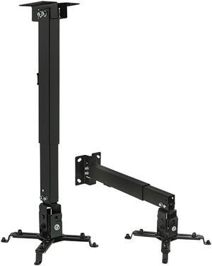 Mount-It! Wall Ceiling Projector Mount with Universal LCD/DLP Mounting | Epson, Optoma, BenQ, Viewsonic Projectors