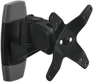 Mount-It! Monitor Wall Mount  |Fits 17-30 Inch Screens | TAA Compliant | Black