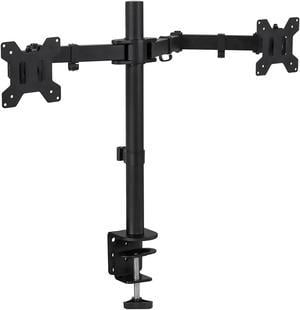 Mount-It! Dual Monitor Desk Mount | Fits Up to 32" Screens | Full Motion Gaming VESA Mount