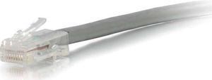 C2G 04078 Cat6 Cable - Non-Booted Unshielded Ethernet Network Patch Cable, Gray (25 Feet, 7.62 Meters)