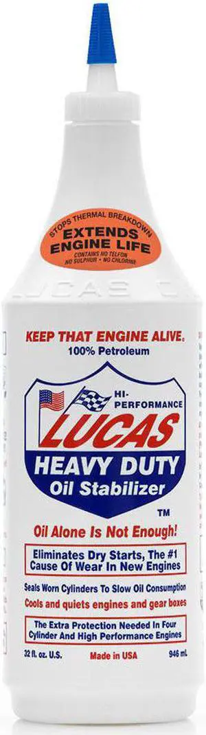 LUCAS OIL 10001 LUCAS OIL 10001 HEAVY DUTY OIL STABILIZER QUART