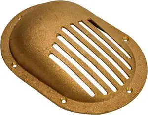 GROCO BRONZE SLOTTED HULL STRAINER 1 MAX THRU-HULL