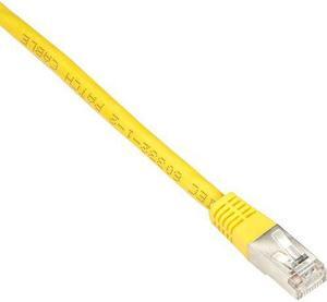 BLACK BOX EVNSL0272YL-0025 CAT6 250MHZ STR SFTP PVC MLD SLM YL 25FT