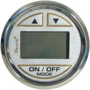 FARIA KRONOS 2 DEPTH SOUNDER W/ TRANSOM MOUNT TRANSDUCER