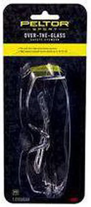 Peltor 47030-PEL-6 Sport Over The Glass Safety Eyewear, Clear