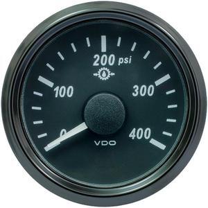 VDO SINGLEVIU 52MM (2-1/16) OIL PRESSURE GAUPSI W/ HARNESS
