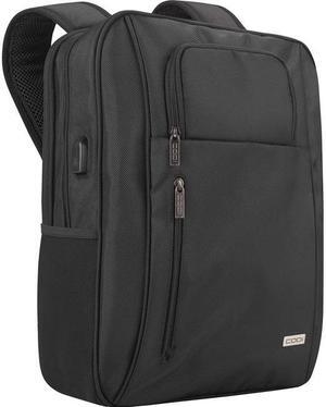 CODi Magna 17.3" Exterior USB Port Backpack Black MAG702-4
