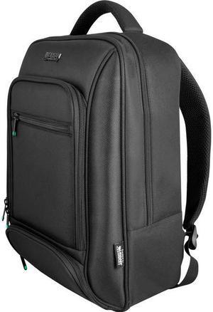 Urban Factory MIXEE MCB15UF Carrying Case (Backpack) for 15.6" Notebook, Accessories, Tablet, Power Supply, Document, AC Adapter, Smartphone - Black