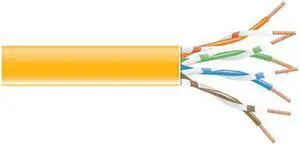 Black Box EVNSL0649A-1000 1000Ft Cat6 Orange Pvc Stranded Unshielded Spool Cable