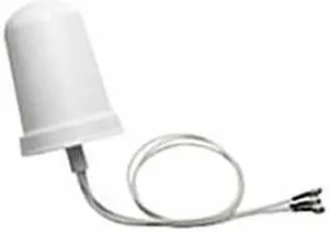 Cisco Aironet Dual-Band Omnidirectional Wi-Fi Antenna, 4 dBi (2.4 GHz)/4 dBi (5 GHz), 4 Ports, Wall/Mast Mount, 1-Year Limited Hardware Warranty (AIR-ANT2544V4M-RS=)