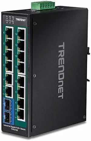 TRENDNET - BUSINESS CLASS TI-PG162 14PORT GIGABIT POE+ INDUSTRIAL