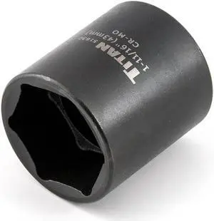 TITAN 51830 Titan Tool 1/2 in Drive 1-11/16 in Dodge Spindle Nut Socket