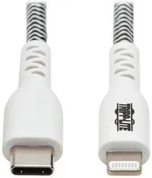 Tripp Lite M102-006-HD Heavy-Duty USB-C to Lightning Cable M/M 6 ft. M102006HD