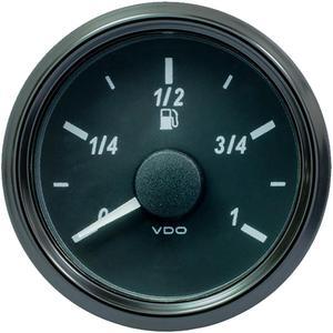 VDO SINGLEVIU 52MM (2-1/16) FUEL LEVEL GAUGE - EURO