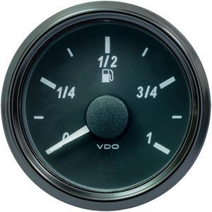 VDO SINGLEVIU 52MM (2-1/16) FUEL LEVEL GAUGE - EURO