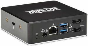 Tripp Lite USB C Dock Dual Display HDMI USB 3.2  Hub U442DOCK20B