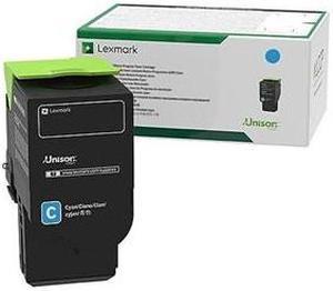 Lexmark C231HC0 High Yield Return Program Toner Cartridge - Cyan