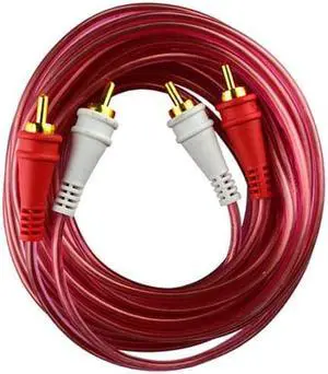 NIPPON AMPG20 AUDIOPIPE RCA CABLE 20' OFC CLEAR INSTALLER SERIES