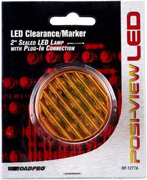 ROADPRO R RP-1277A LED CLEARANCE MARKER LT 2 SEALED AMBER