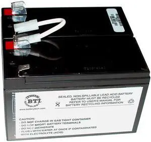 BATTERY TECHNOLOGY                  RBC5-SLA5-BTI        RBC5 REPLACEMENT UPS BATTERY