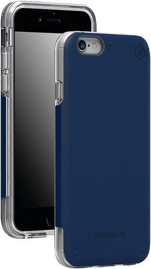 PUREGEAR NAVY BLUE DUALTEK PRO ANTI-SHOCK CASE COVER FOR APPLE iPHONE 6 6s