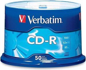 Verbatim 700MB 52X CD-R 50 Packs Disc Model 94691  PROMO
