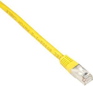 BLACK BOX EVNSL0272YL-0006 CAT6 250-MHZ MOLDED SLIMLINE STRANDED ETHERNET PATCH CABLE-SHIELDED (S/FTP), CM