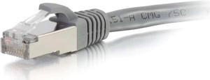 C2G 00647 Cat6a Cable - Snagless Shielded Ethernet Network Patch Cable, Gray (10 Feet, 3.04 Meters)