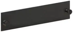ADAPTER PANEL, BLANK, BLACK