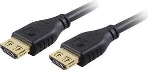COMPREHENSIVE CONNECTIVITY COMPANY MHD-MHD-18INPROBLK 1.5FT MICROFLEX PRO AV/IT HS