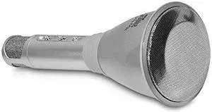 Pyle PKRK68MC Bt Karaoke Mic Spkr Syst With Wrls Megaphone-Style Mic