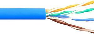 ICC ICCABR5EBL CAT5E CMR PVC CABLE BLUE