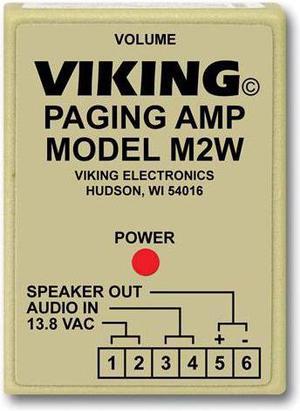 VIKING M2W PAGING POWER AMP W/25AE PAGING HORN INC.