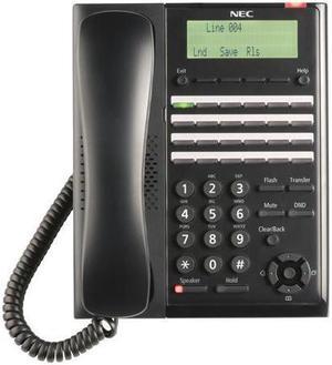 NEC NEC-BE117452 Digital 24-Button Telephone - Black