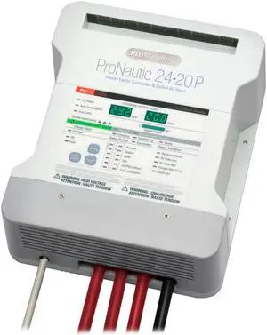 PROMARINER PRONAUTIC 2420P 24V 20 AMP 3 BANK BATTERY CHARGER 63170