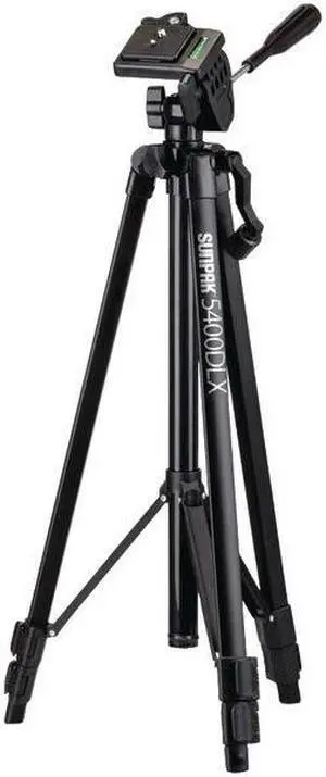 Sunpak 620-540DLX 5400DLX 54 Tripod with 3-Way Pan Head for Digital Cameras