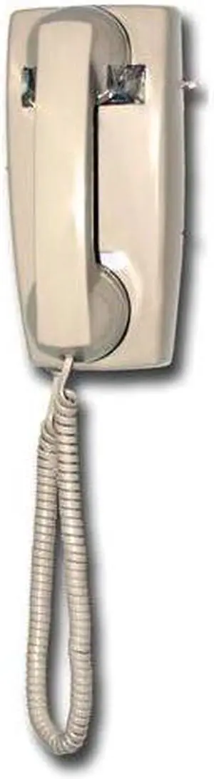 VIKING K-1500P-W-AS NO DIAL WALL PHONE - ASH