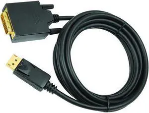 SIIG CB-DP1A11-S2 Display Cable - Single Link - Dvi-D (M) To Displayport (M) - 10 Ft ( Displayport 1.1A )