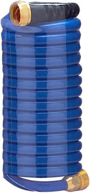 HOSECOIL 15' BLUE HOSE WITH FLEX RELIEF