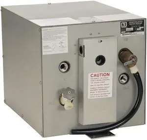 WHALE MARINE WHALE SEAWARD 6 GAL HOT WATER HEATER W/ REAR HEAT EXCHANGER S600