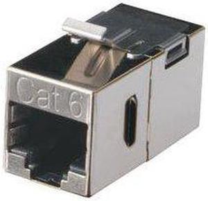 STRAIGHT-PIN KYST COUPLER CAT6 SHIELD SL
